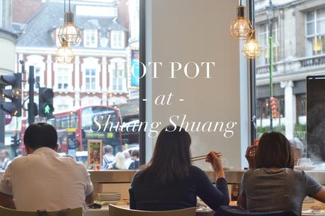 Hot pot at Shuang Shuang. Hot pot at Shuang Shuang.