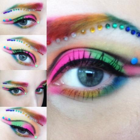 Bold #beautiesonfire Link Up Bold Makeup 5