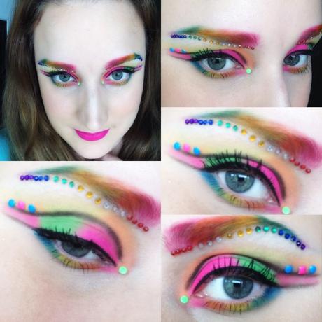 Bold #beautiesonfire Link Up Bold Makeup
