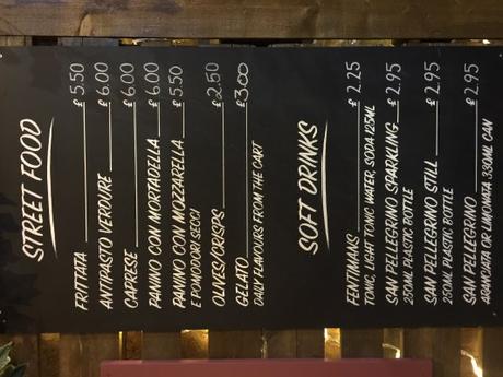 Edinburgh Festival pop up beer terrace Contini menabrea beer Edinburgh festival pop up