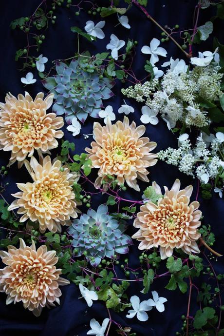 Floral Composition in Muted Colors Floral Composition in Muted Colors