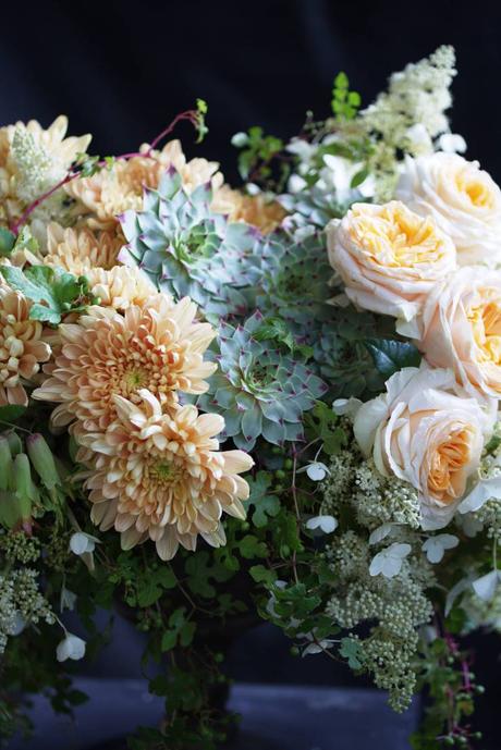 Floral Composition in Muted Colors Floral Composition in Muted Colors