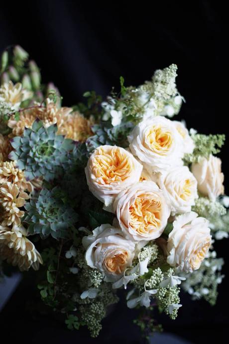 Floral Composition in Muted Colors Floral Composition in Muted Colors