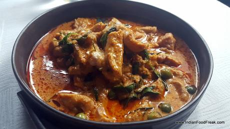Chicken in Panang curry