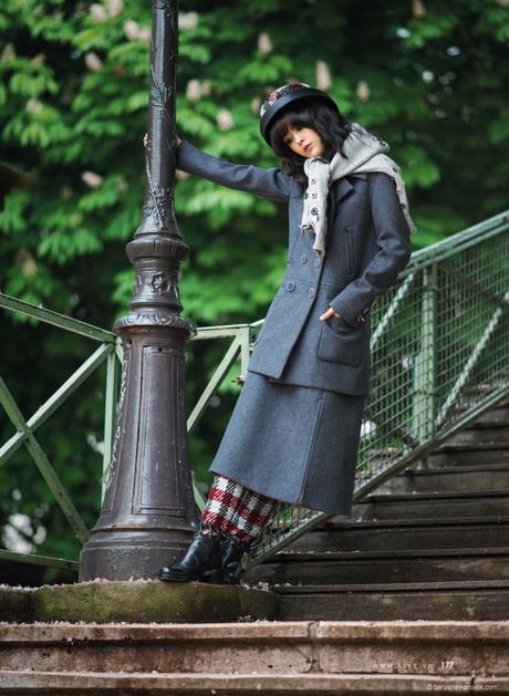 “Atmosphère! Atmosphère!…” Mae Lapres Stars in “Hotel du Nord” wearing Chanel by Benjamin Kanarek for ELLE Mae Lapres in Chanel RTW FW 2016-2017 © Benjamin Kanarek