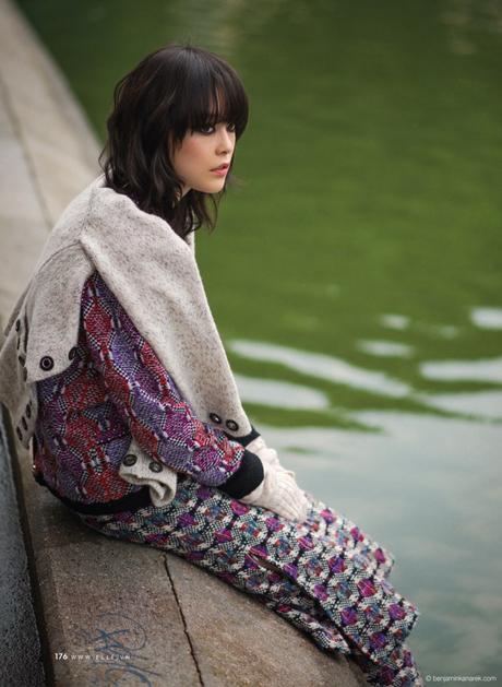 “Atmosphère! Atmosphère!…” Mae Lapres Stars in “Hotel du Nord” wearing Chanel by Benjamin Kanarek for ELLE Mae Lapres in Chanel RTW FW 2016-2017 © Benjamin Kanarek