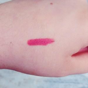 AUGUST 2016 IPSY REVIEW Lord & Berry Maxi Matte Crayon Lipstick swatch