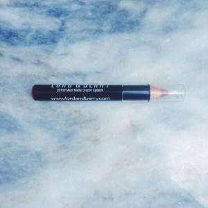 AUGUST 2016 IPSY REVIEW Lord & Berry Maxi Matte Crayon Lipstick