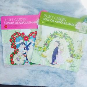 AUGUST 2016 IPSY REVIEW Secret Garden Camellia and Olive Oil Ampoule Mask