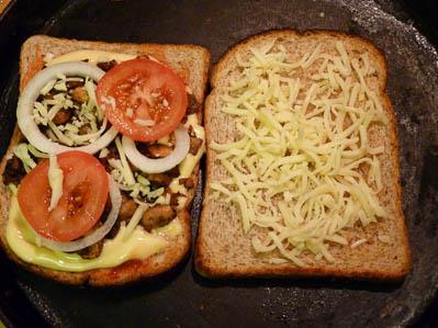 Mushroom Sandwich Recipe, How To Make Mushroom Sandwich