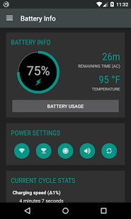 Battery Widget Reborn- screenshot Battery Widget Reborn- screenshot