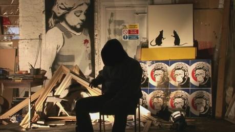 foto Banksy enmascarado