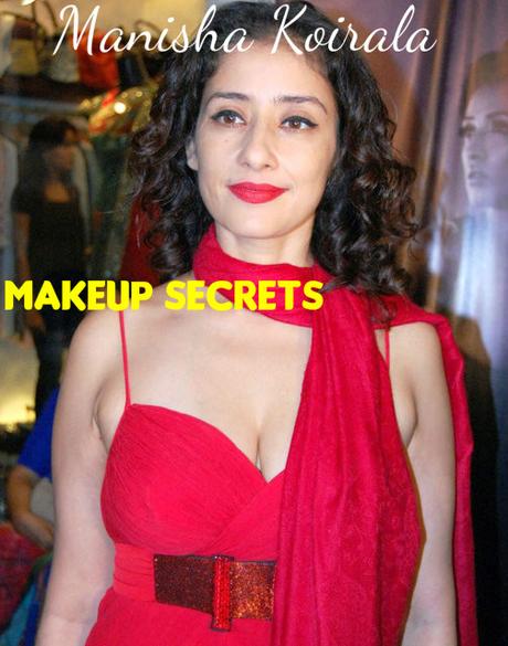 Manisha Koirala Beauty, Makeup, Hairstyle, Diet and Fitness Secrets Manisha Koirala Makeup Secrets