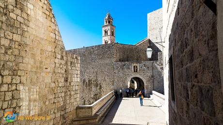 Entering Dubrovnik