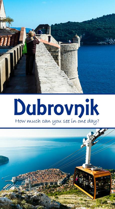 Here is a real life itinerary for one day in Dubrovnik. With planning, you can fit in more than just the walled city itself.