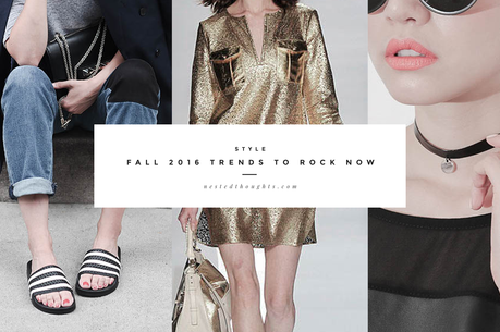5 FALL 2016 TRENDS TO ROCK NOW