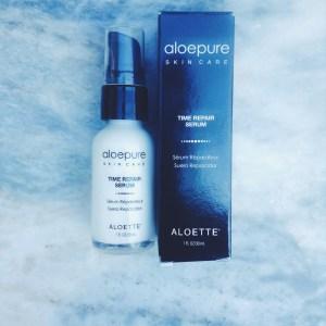 AUGUST 2016 BOXYCHARM REVIEW Aloette Time Repair Serum