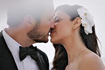 Romantic whimsical wedding in Santorini |Anh & Truong MONT VIDEOGRAPHY