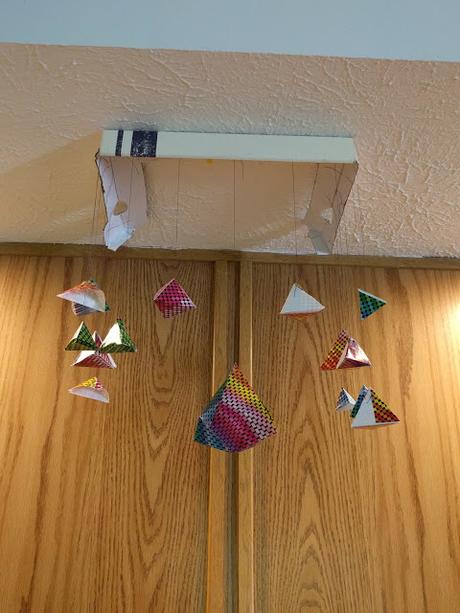 3D Origami wall hanging