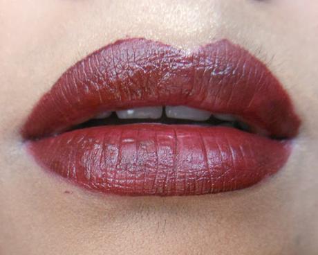 NYX Soft Matte Lip Cream Transylvania (SMLC21) // Review, Swatch, On my Lips
