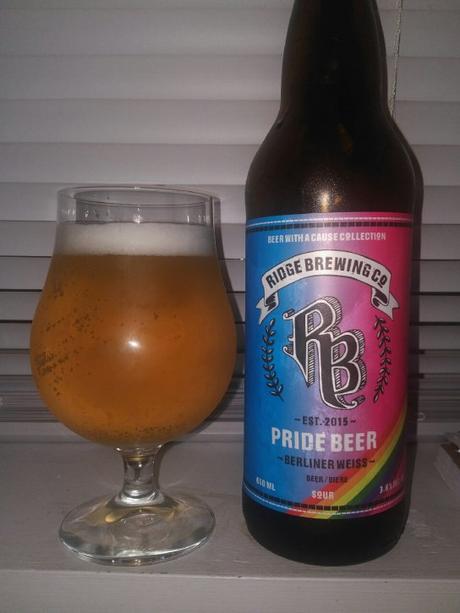 Pride Beer Berliner Weiss – Ridge Brewing Company