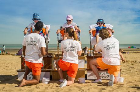 Anti-Sand Service Launched at Margate Beach For Sand-Free Toes