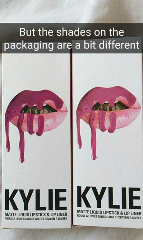 problems with kylie lip kit posie k