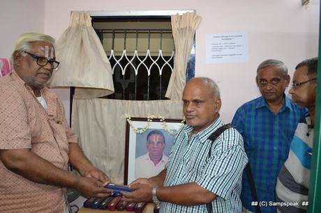 spectacles distributed at SYMA - remembering KE Raghavan