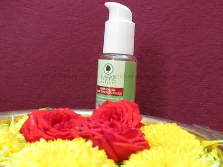 Organic Harvest Hair oil for hair strengthening - Review