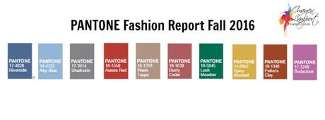 pantone fashion report fall 2016