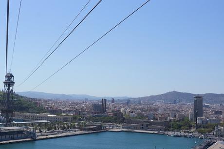 Barcelona Hello Freckles August Summer Travel Blogger City Break Spain Harbour Cable Car