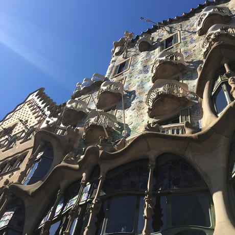 Barcelona Hello Freckles August Summer Travel Blogger City Break Spain Casa Batllo Gaudi Architecture