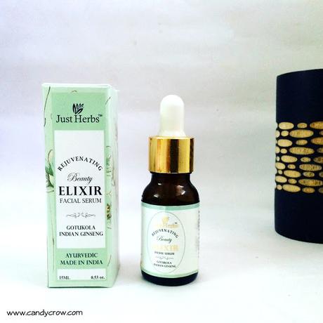 Just Herbs Beauty Elixir Face Serum Review