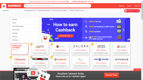 Shopback Philippines; To Change The Conventional Manner Of Online Shopping.