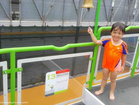 New water playground at Compass One - Introducing The Ninja Trail