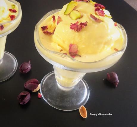 no-churn-persian-ice-cream-Iran-food-dessert-saffron-rose-water--condam-cold-dessertensed-milk-double-cre