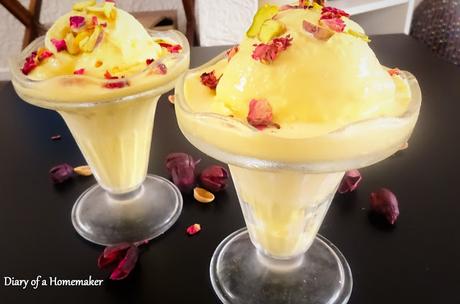 Persian Ice cream/Bastani Sonnati
