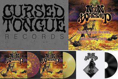 Newly established label Cursed Tongue Records Kickstarter  for their limited vinyl-only release of Neon Warship