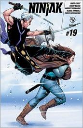 Ninjak #19 Cover - Laming Variant