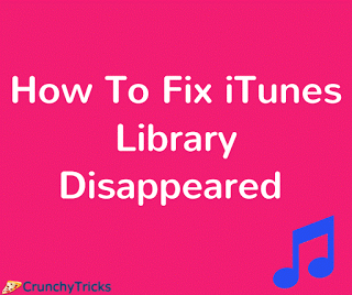 How to Fix iTunes Library Disappeared Error