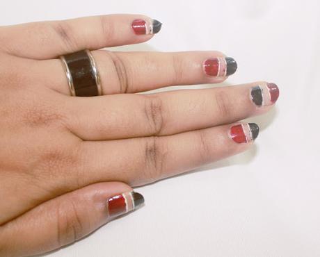 Negative Space And Blank Nail Art Trend