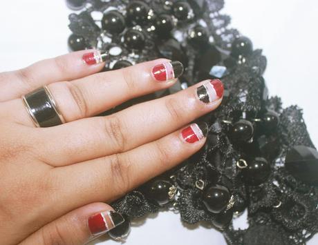 Negative Space And Blank Nail Art Trend