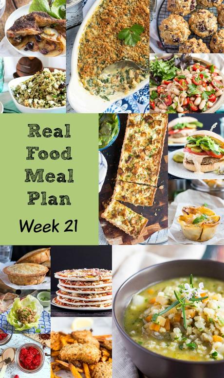 Real Food Meal Plan – Week 21 2016