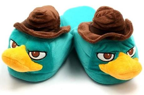Novelty Perry The Platypus Slippers