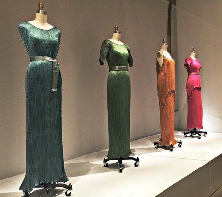 Fortuny pleated gowns