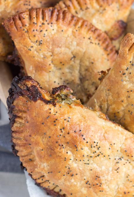 Broccoli, Blue Cheese and Walnut Hand Pies