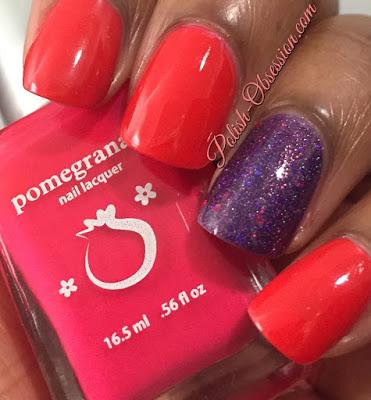 Pomegranate Nail Lacquer - Heliotrope