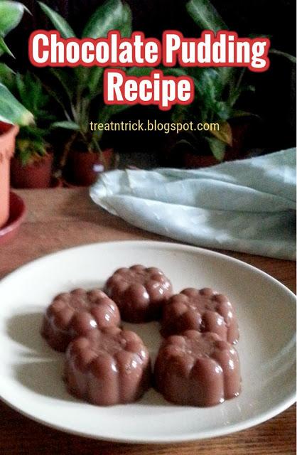Chocolate Pudding Recipe @ treatntrick.blogspot.com