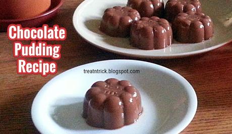 Chocolate Pudding Recipe @ treatntrick.blogspot.com