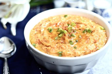 Roasted Red Pepper and Parsnip Dip (Paleo, Whole 30, Low FODMAP, Vegan)